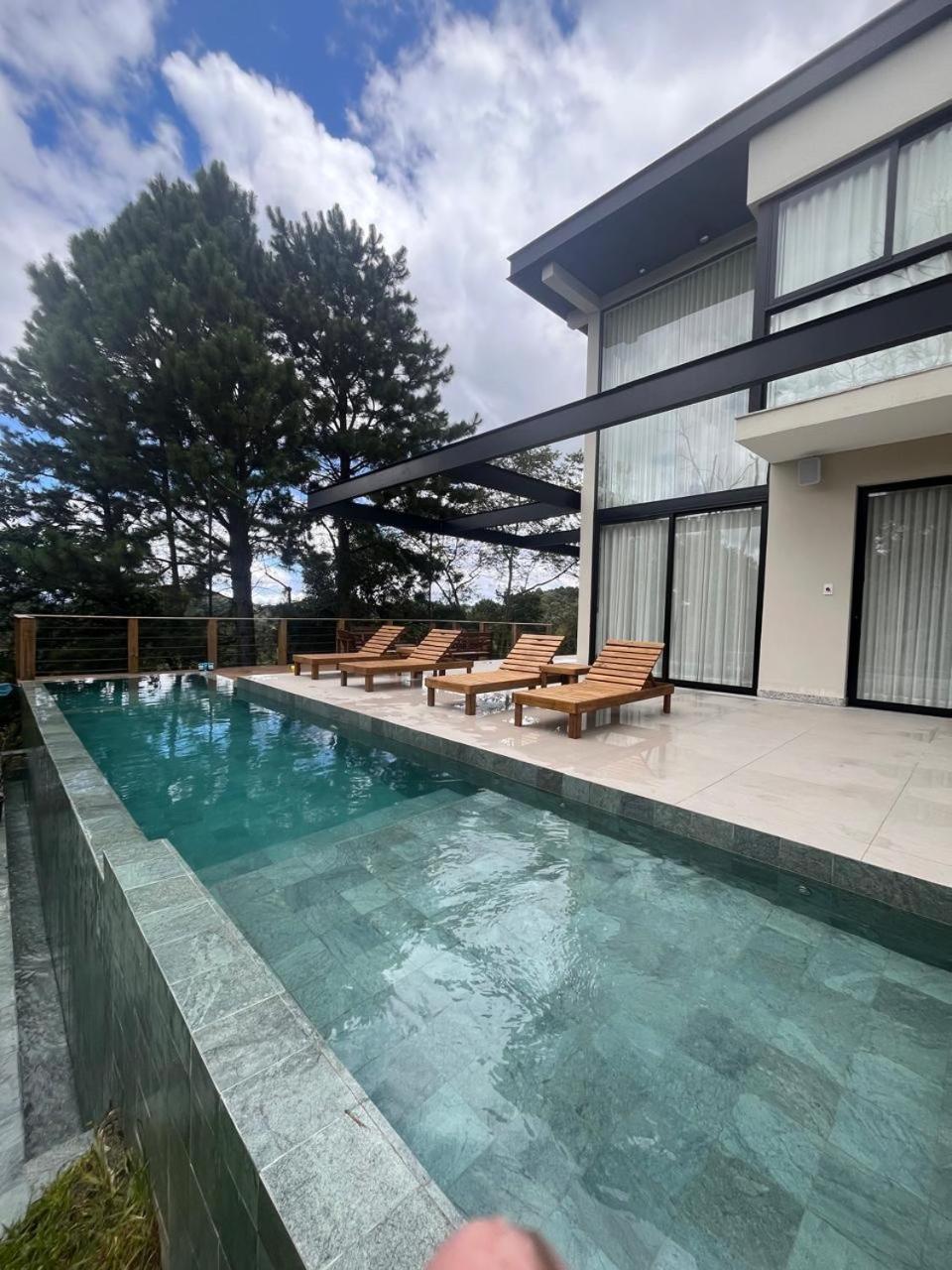 Paraiso Em Rancho Queimado Com Piscina Aquecida Buitenkant foto